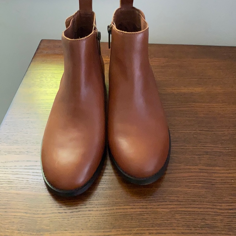 Lands’ End Brown Leather boots